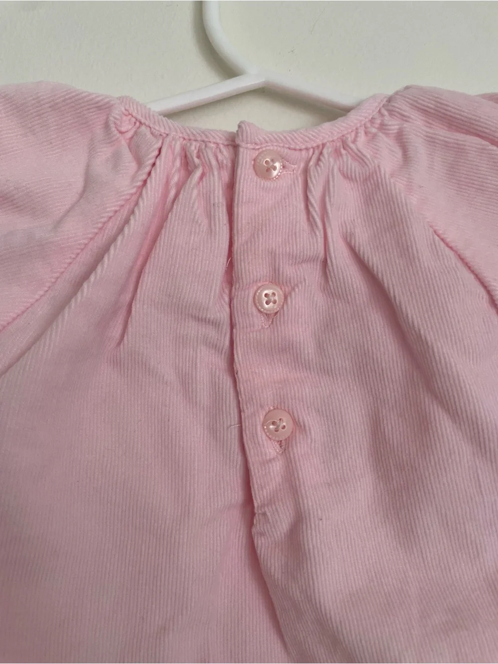 The Children's Place Light Pink Smocked Cap-Sleeve Dress